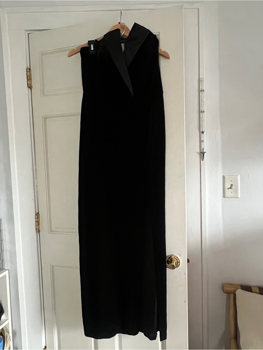 Nordstrom Black Strapless Evening Gown